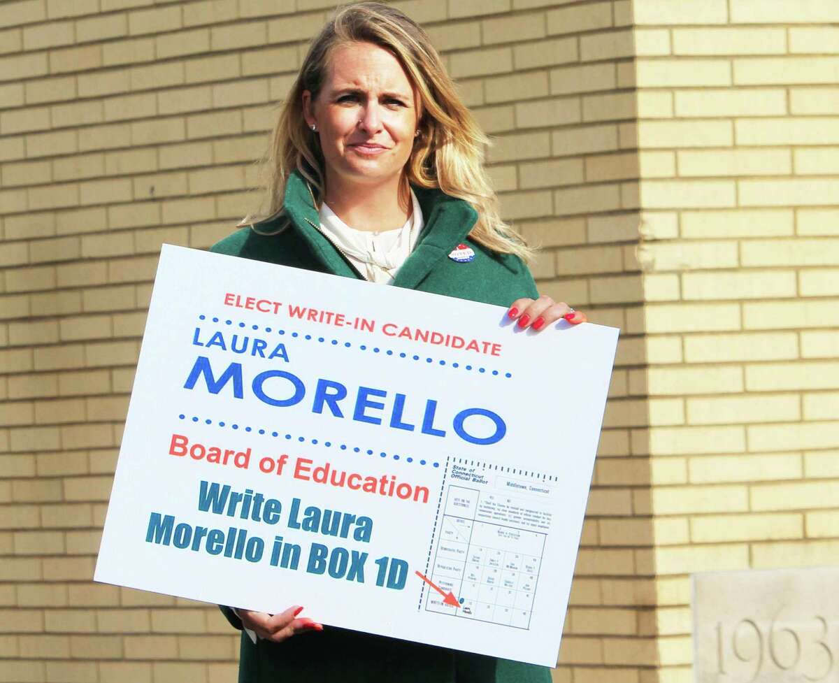 Cromwell teacher Laura Morello is running as a write-in candidate for Middletown Board of Education.