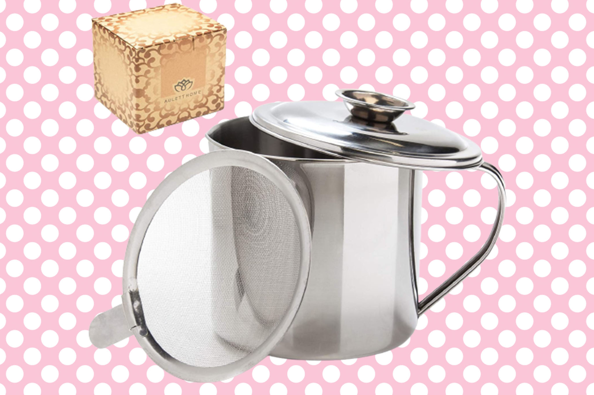 This grease keeper is under 10 at Amazon