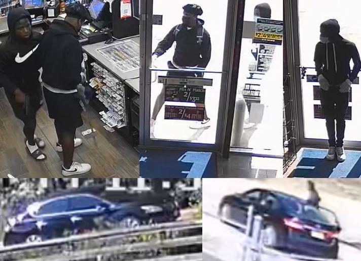 Trio sought in armed robbery at Porter gas station