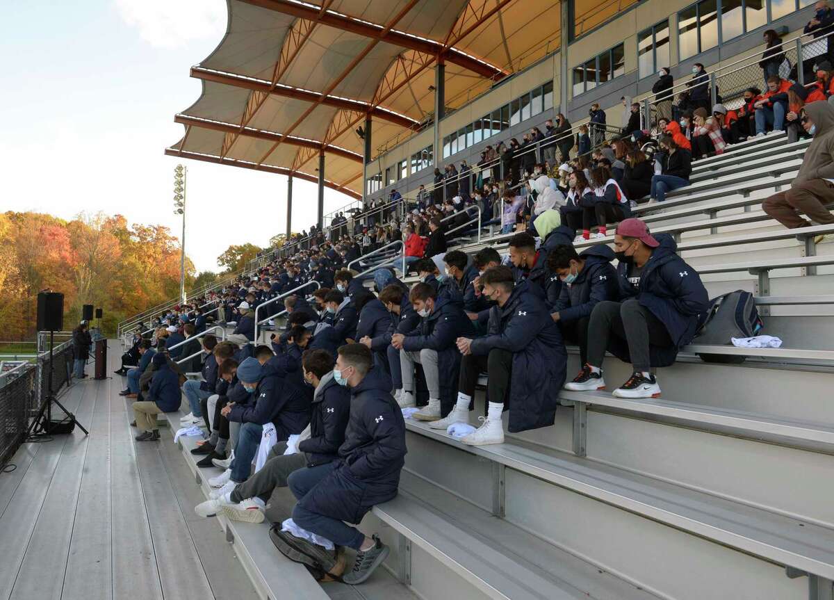 Former WestConn lacrosse players Chapman, Graham honored in vigil at