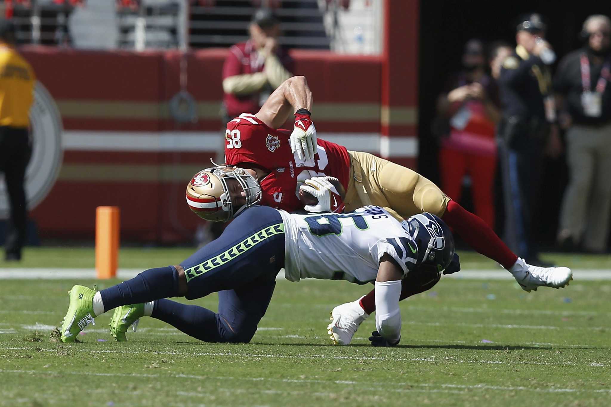 49ers injury update: George Kittle unlikely to play vs. Seahawks