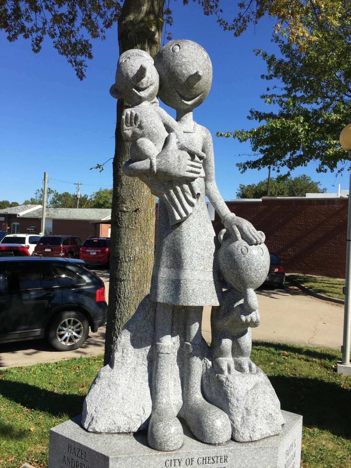 Popeye and friends live in small Illinois town