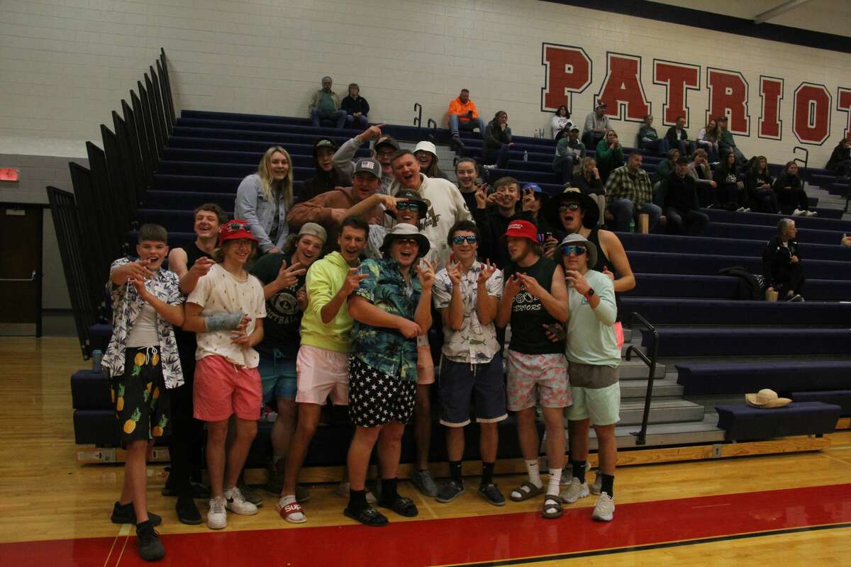 The Laker Student Section came out in full force to support their Lady Lakers.
