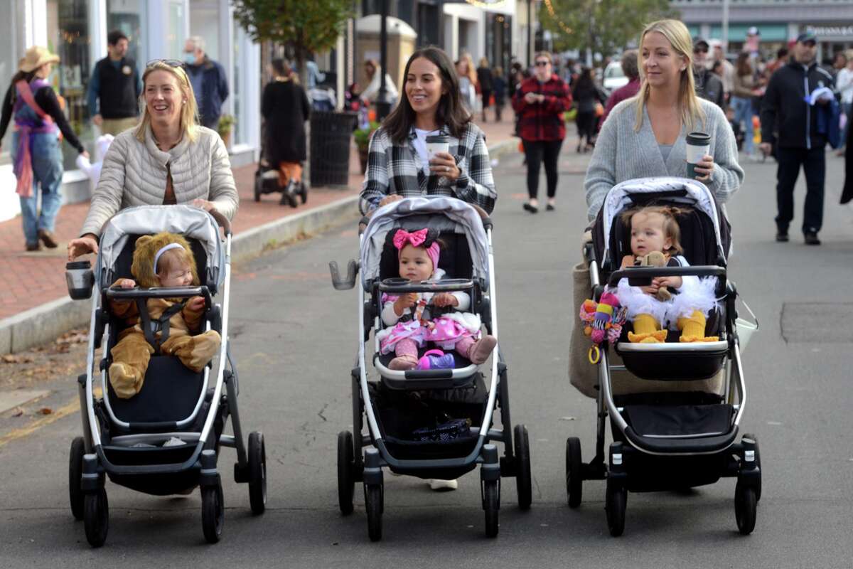 The annual children’s Halloween parade returned Thursday to Main Street in Westport.