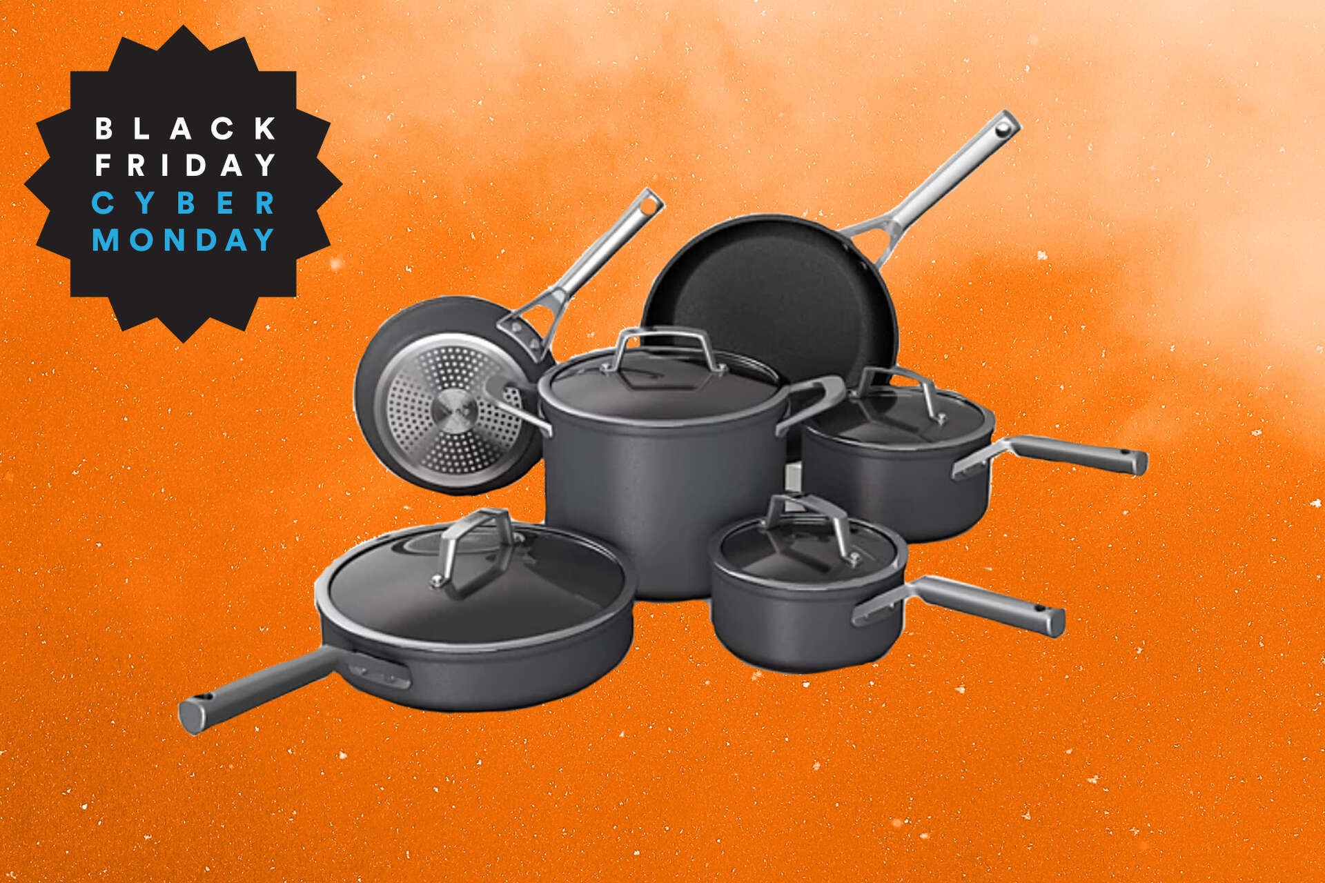 This Ninja 10 piece non stick cookware set is on major sale at Kohl s for Black Friday