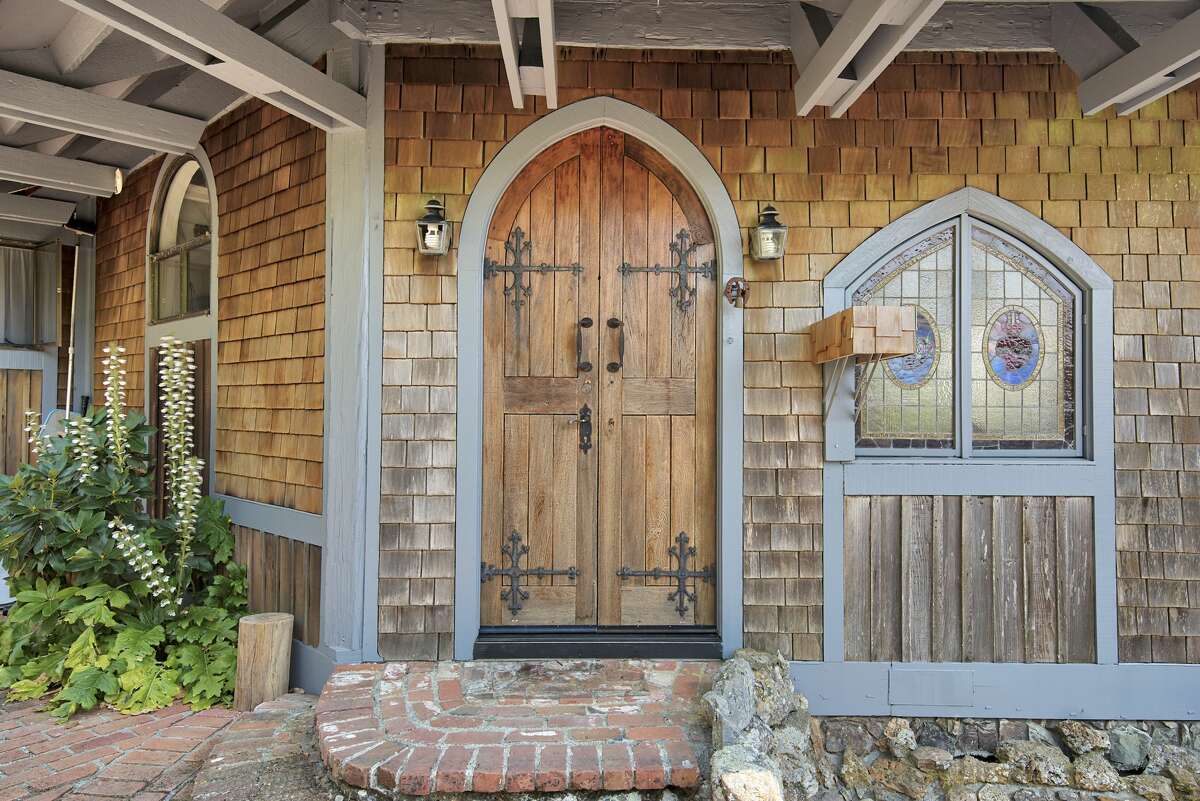 Incredible detail in everything from the siding to the windows to the front door enhance the castle in the sky effect.