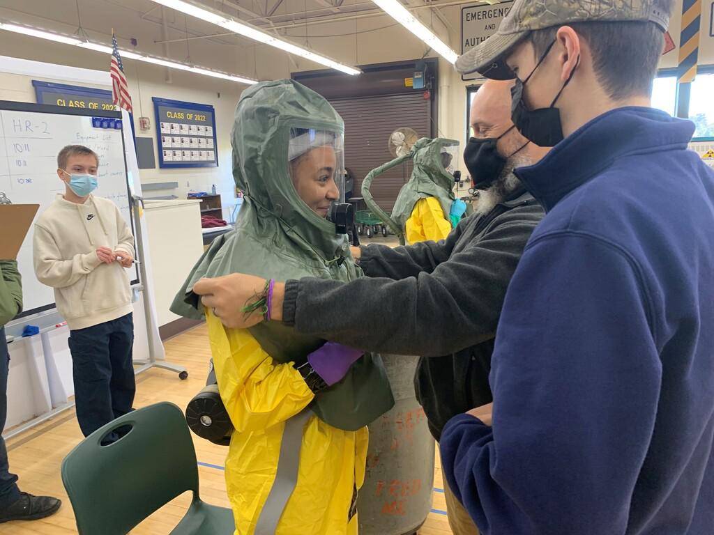 Middletown Vinal Tech students complete simulated hazmat training, 'pretty good, hands-on stuff' - Vimarsana News