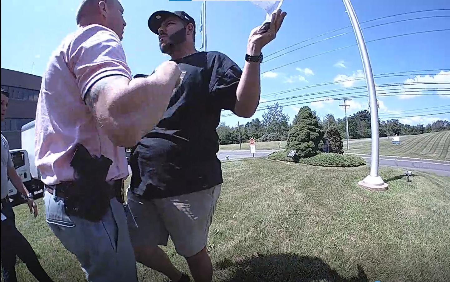 CT police body cam footage shows confrontation with NY YouTuber - Vimarsana News