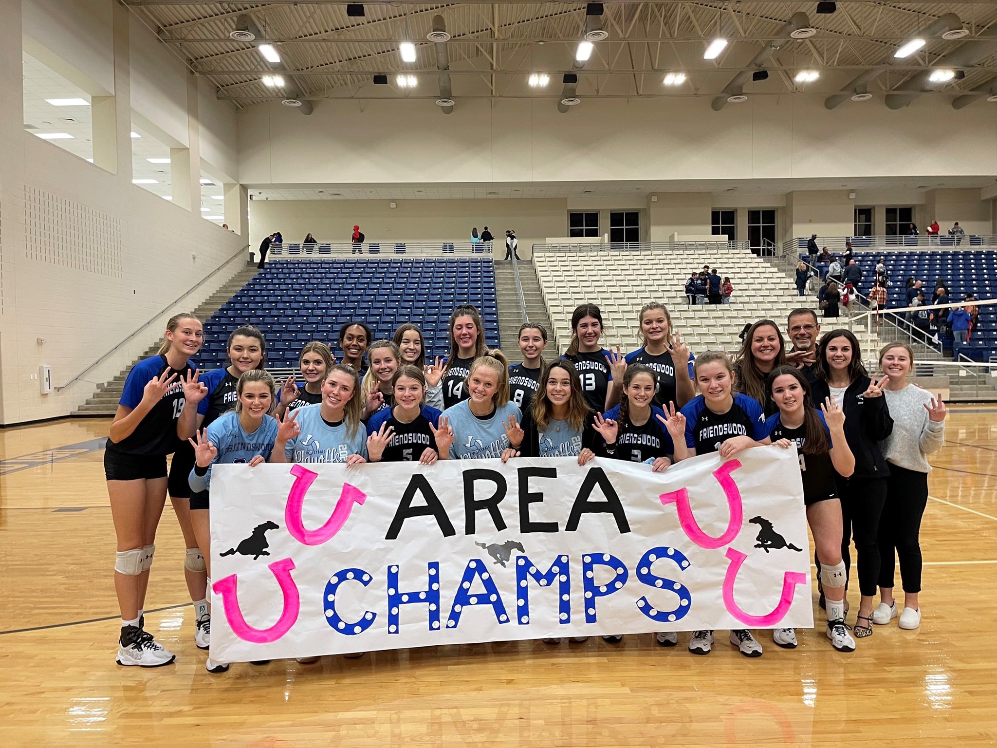 Houston volleyball area playoff results, notes