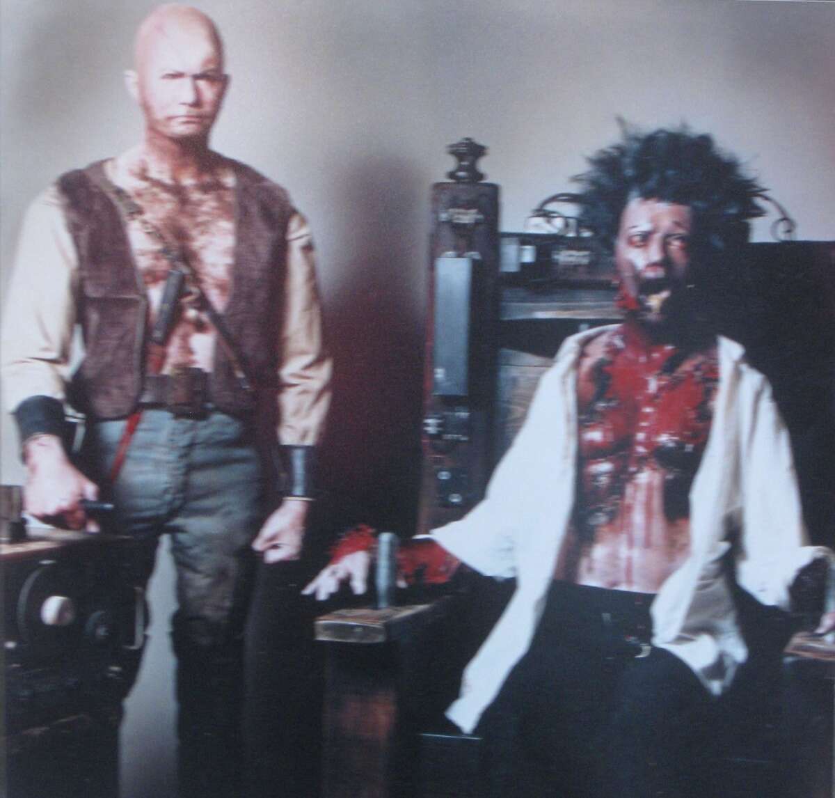 The electric chair scene.