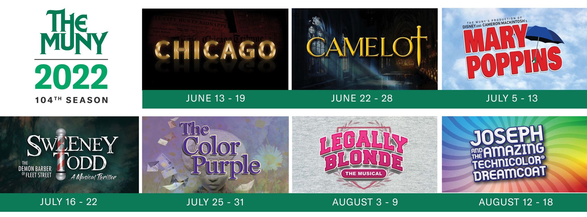 The Muny announces 2022 shows