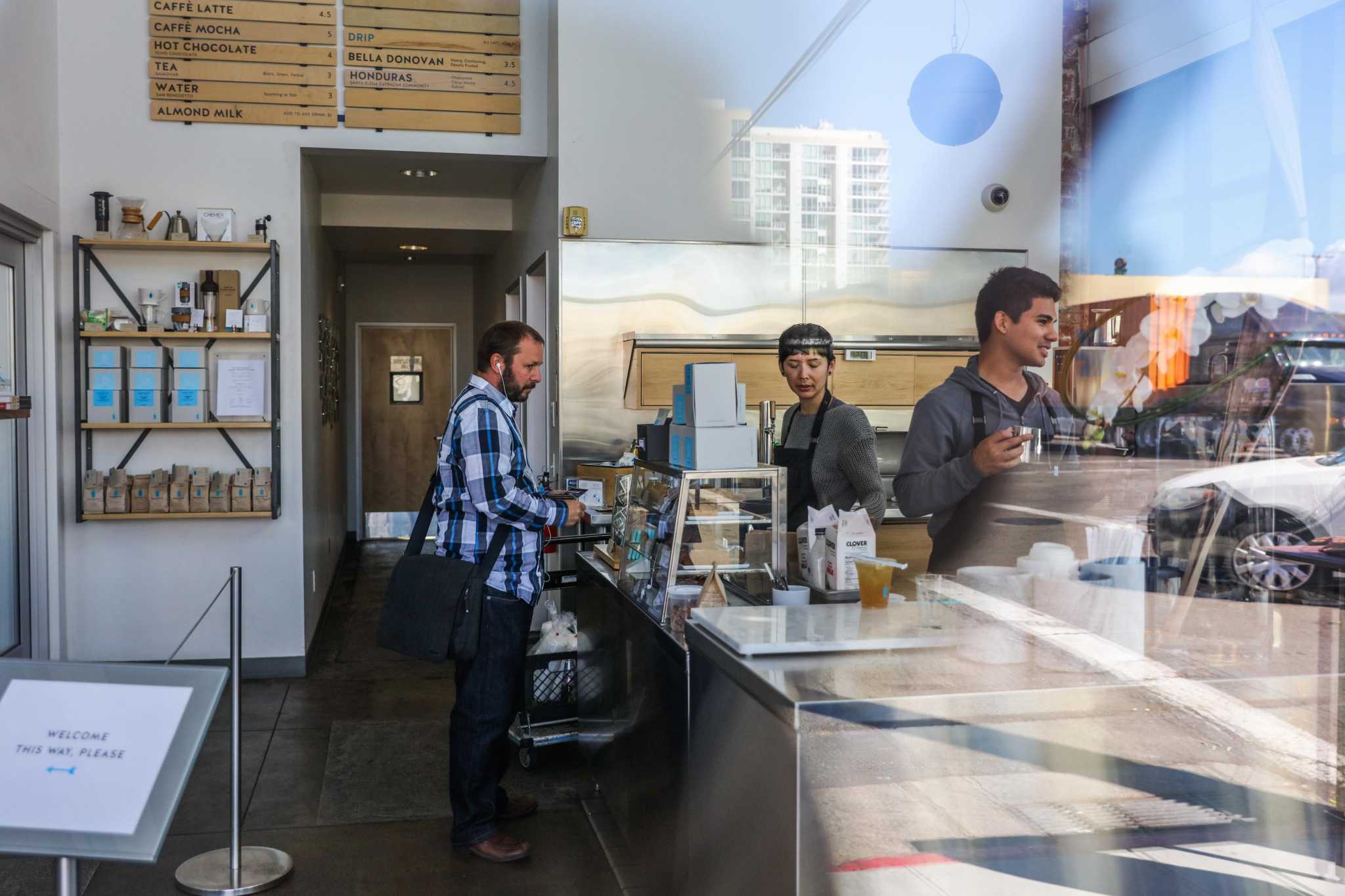Blue Bottle Coffee Opens an Airy Café in Cambridge's Kendall Square