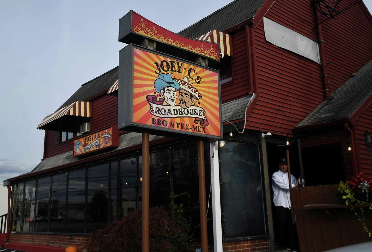 Ania and Joe Catalano are closing their Joey C's Roadhouse restaurant at the end of November in Milford, Conn. on Thursday, November 4, 2021.