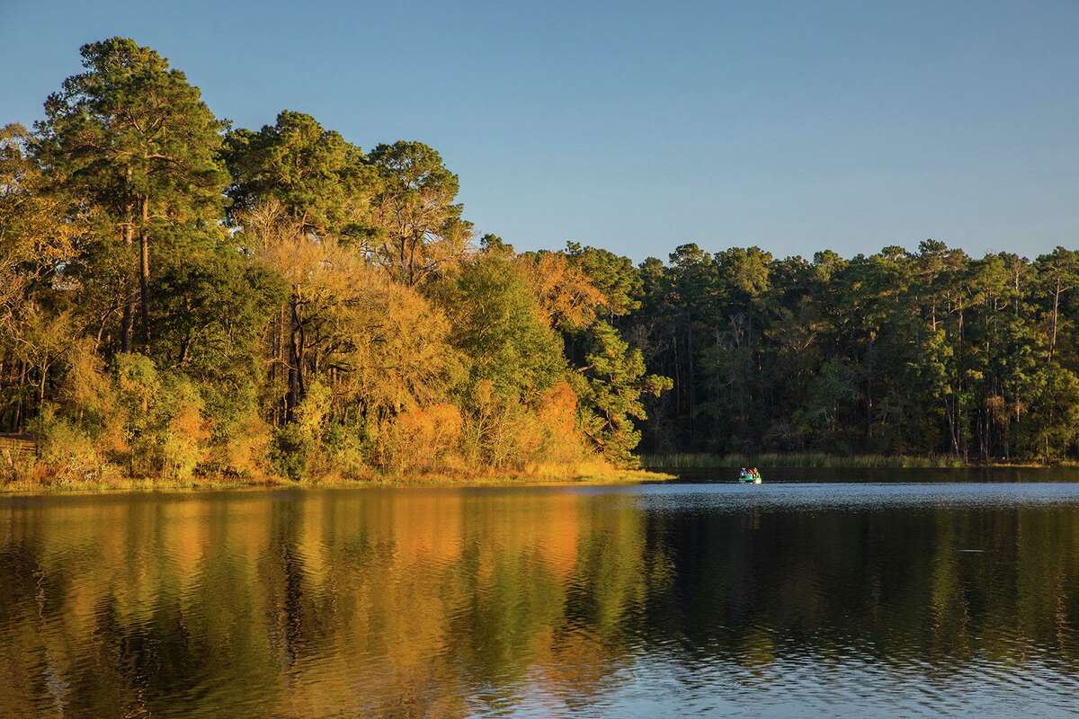 Take a hike through Huntsville State Park for a date with nature