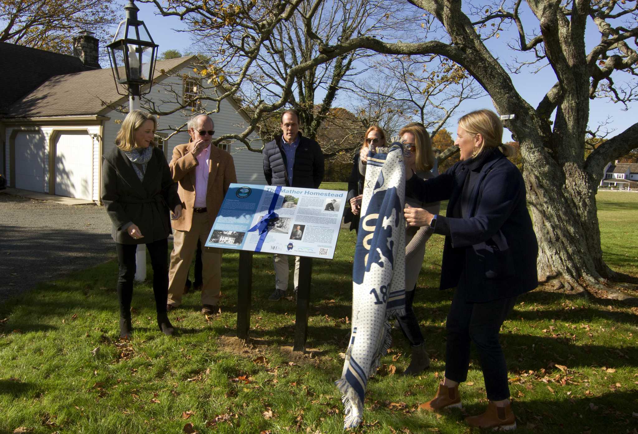 In Photos Darien’s Mather Homestead makes its mark on history