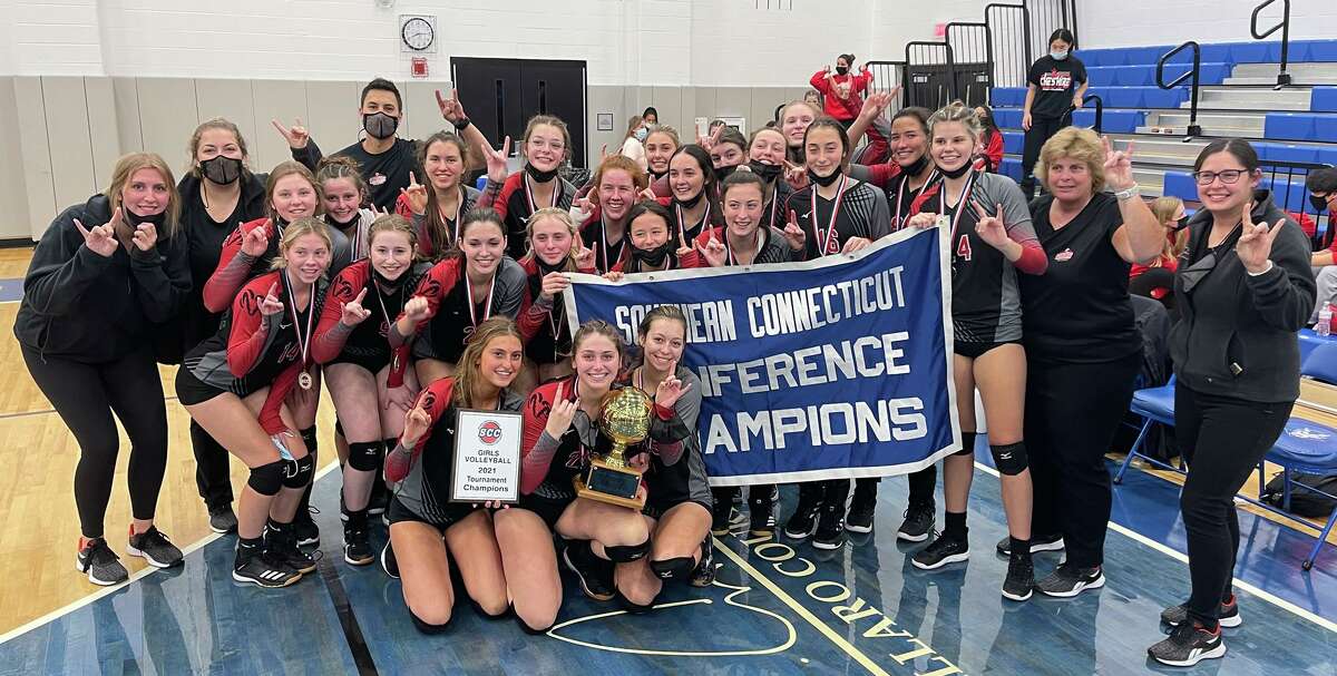 Cheshire defeated Amity to win the Southern Connecticut Conference girls’ volleyball title Saturday night.