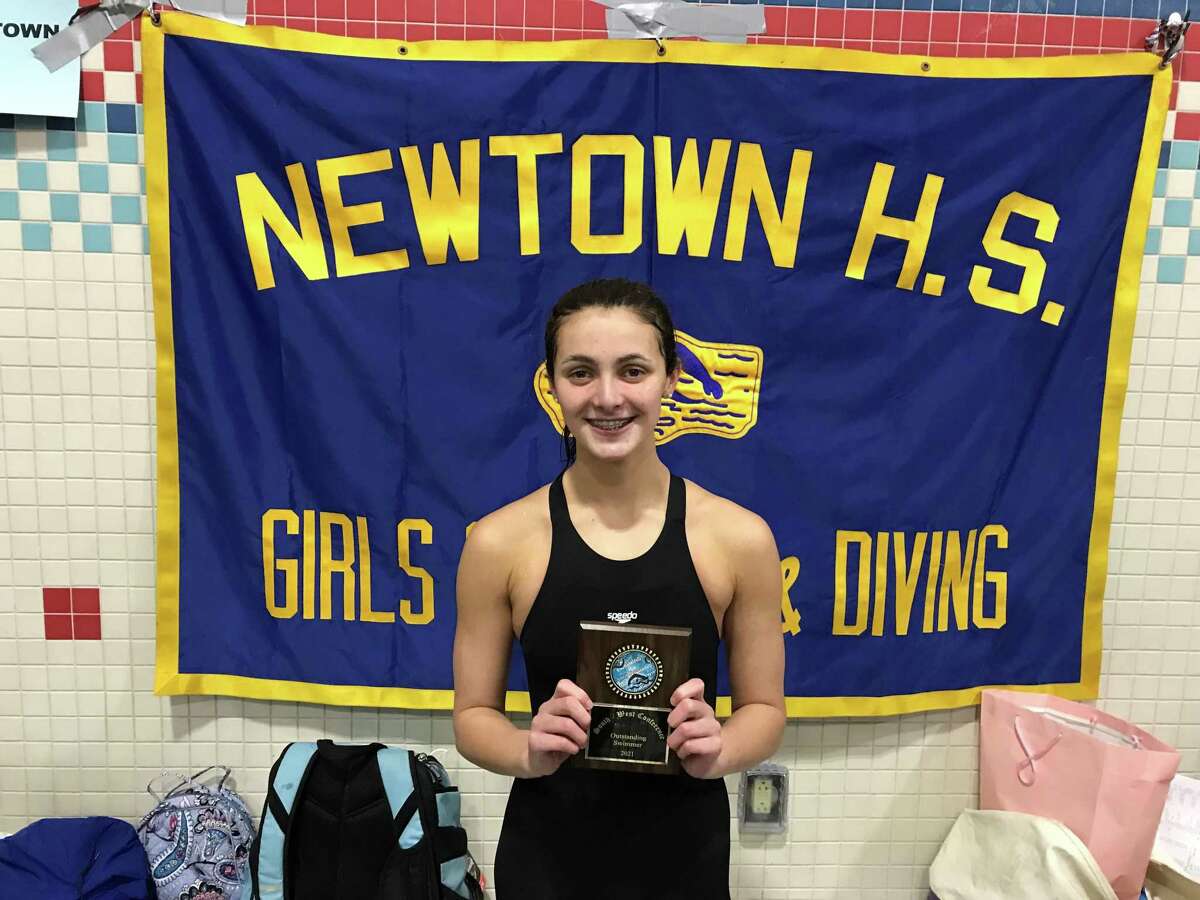 Newtown’s Brianna Deierlein was named the SWC Most Outstanding Swimmer.