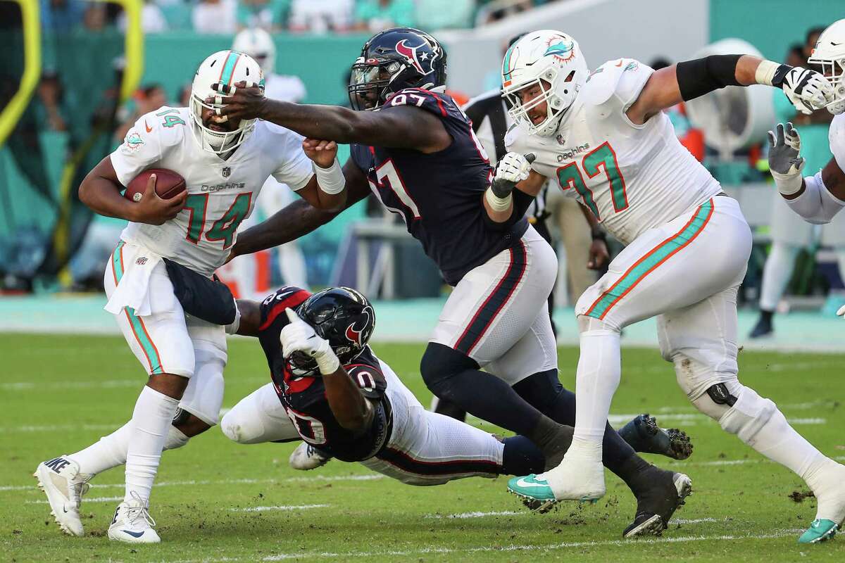 Texans defensive tackle Maliek Collins delivers top performance of season  in loss to Dolphins