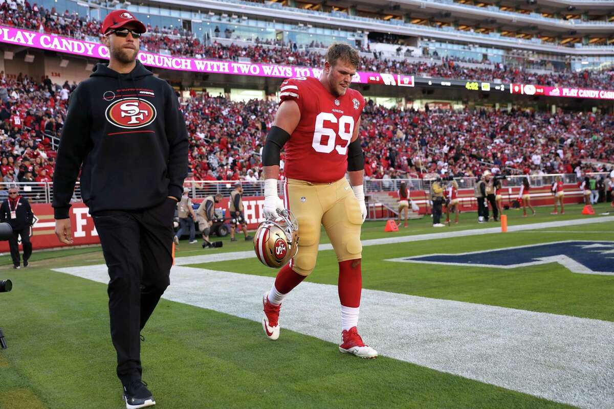 Can't pin this 49ers' loss on Jimmy Garoppolo; severity of Mike McGlinchey  knee injury unknown