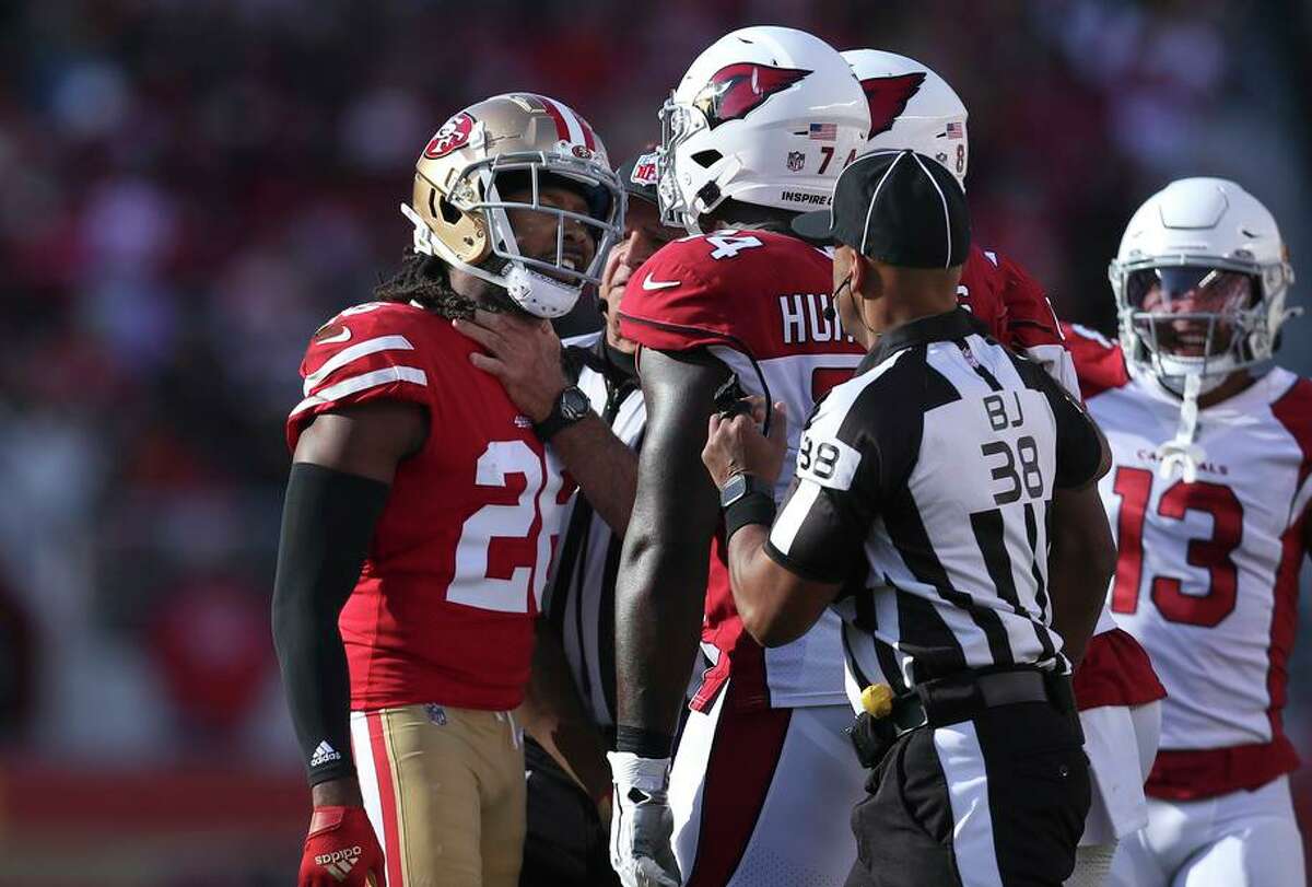 Cardinals' shorthanded defense overwhlemed by 49ers' offensive talent