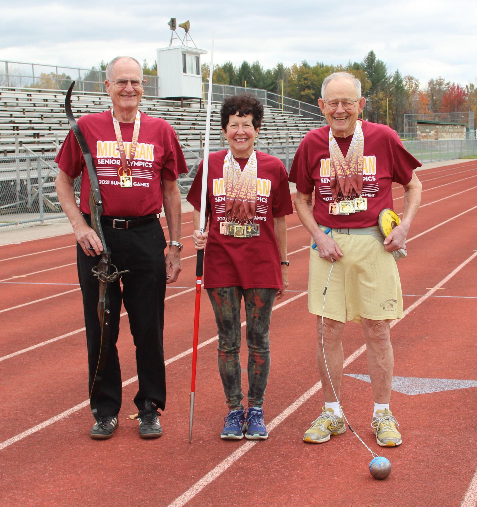 Midland athletes medal at Michigan Senior Olympics