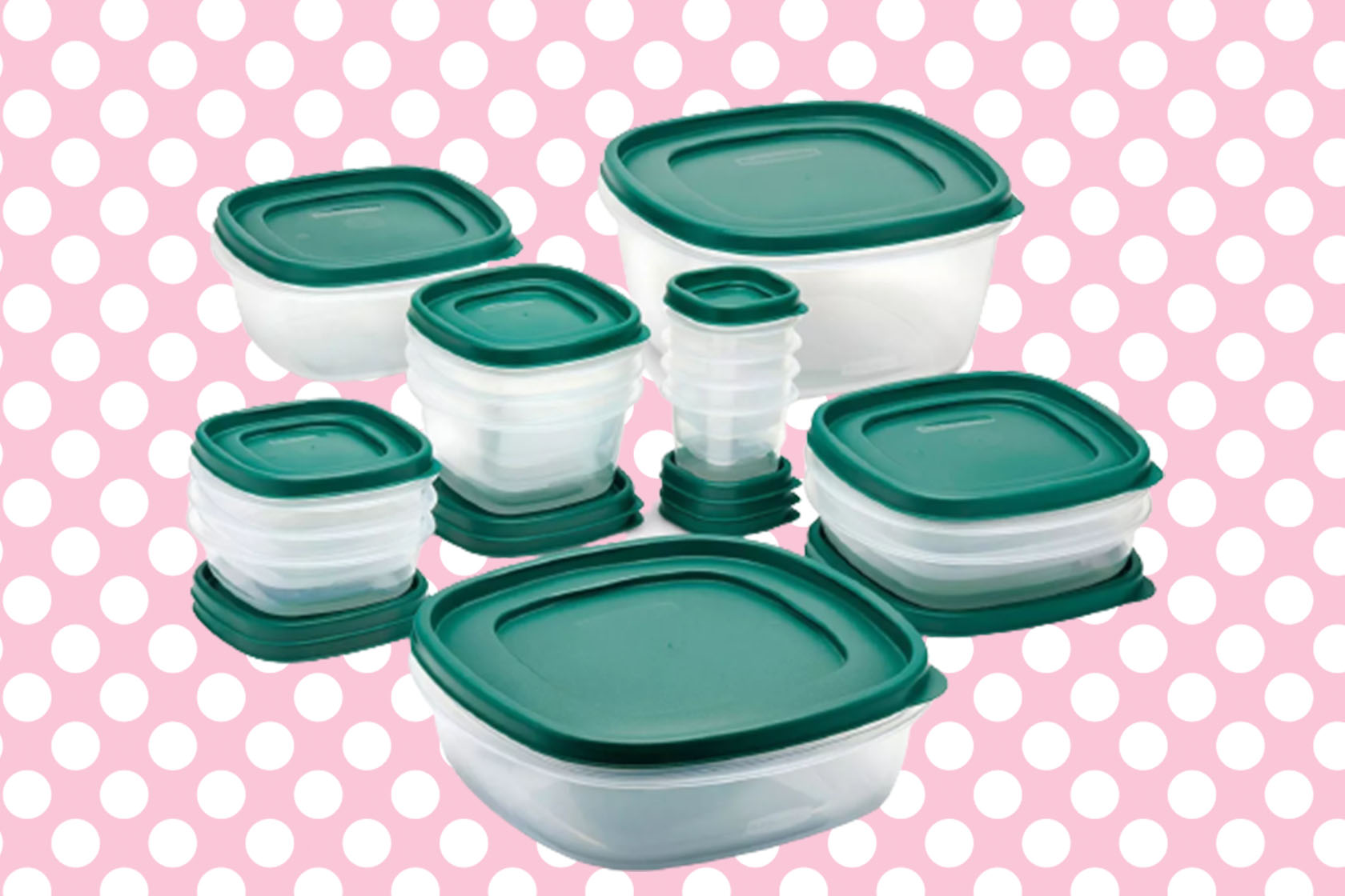Rubbermaid tupperware set 30piece on sale