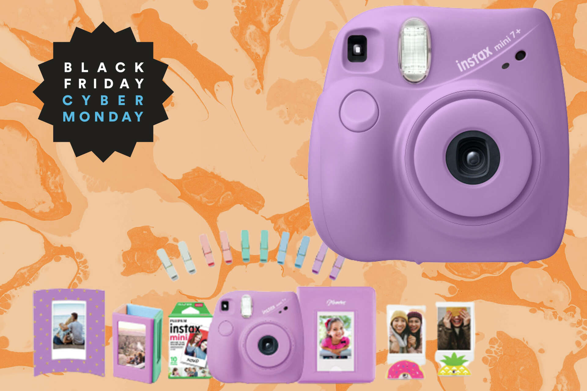 Fujifilm INSTAX is a modern Polaroid and on sale at Walmart for Black Friday
