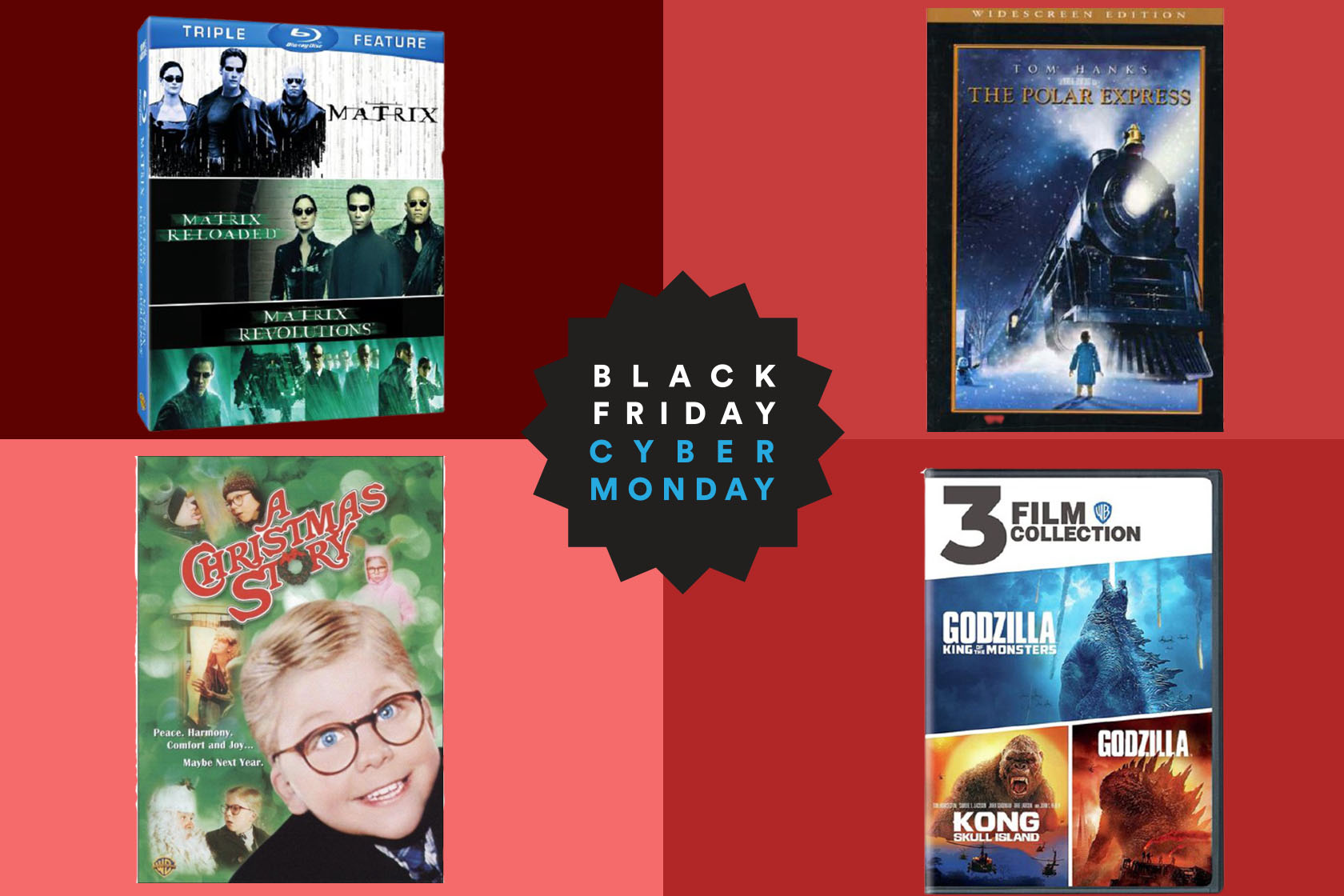 DVDs are on sale at Walmart for Black Friday
