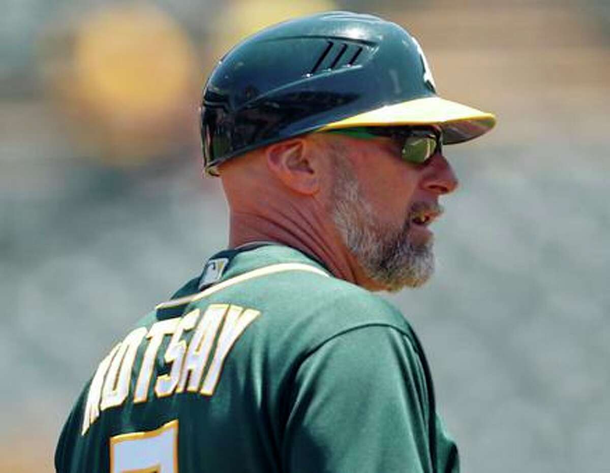 Mark Kotsay has served in several different posts on the A’s coaching staff.