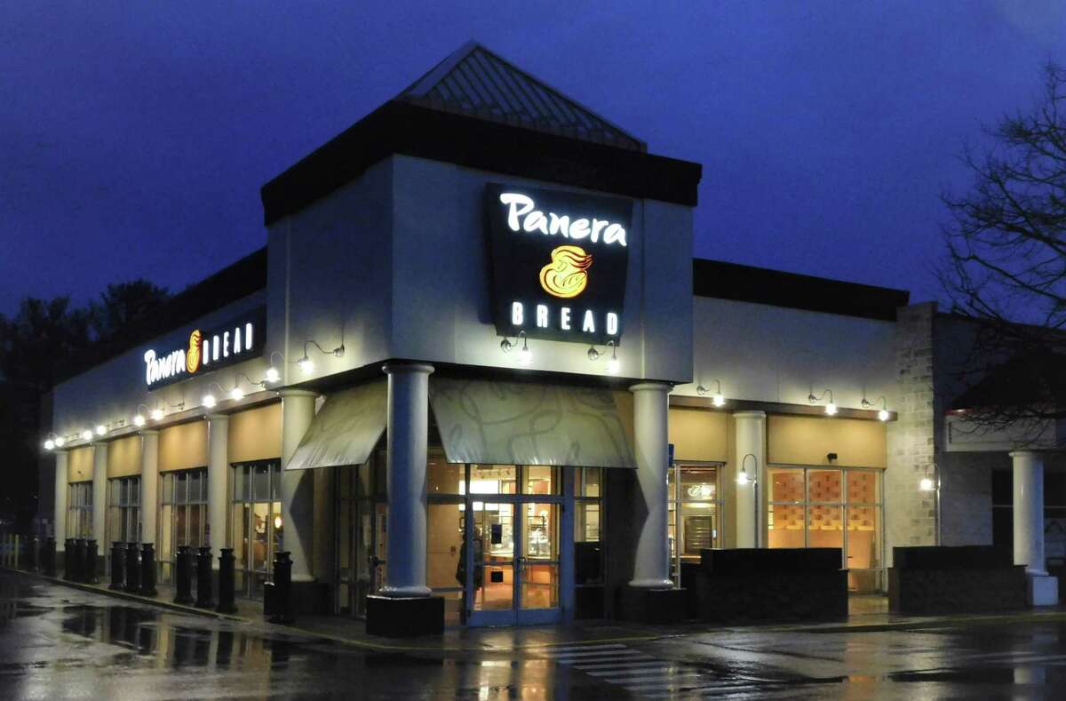 The space at 850 Bridgeport Ave. that presently houses Panera Bread may soon be home to Dogtopia, a national dog care chain. Panera’s lease at the site runs out Dec. 31, after which a move to Fountain Square is planned.