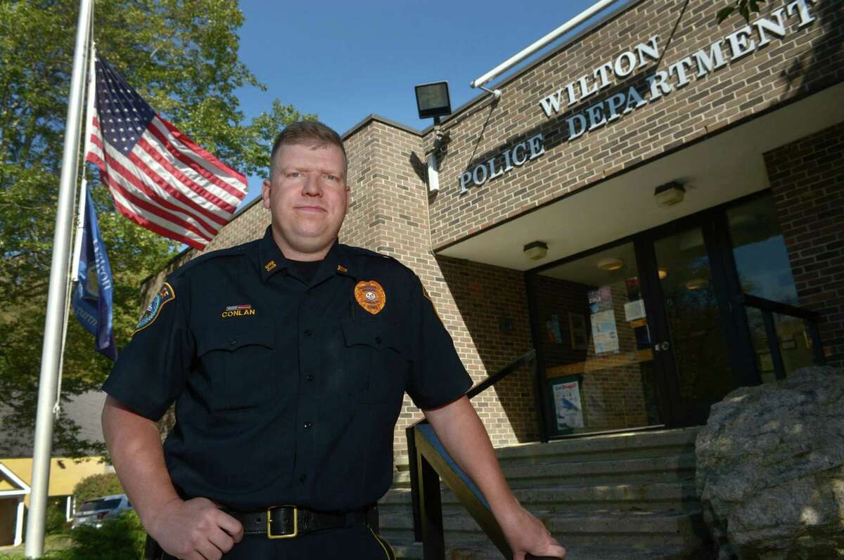 Wilton Police Captain Thomas Conlan explained the severe need for a new emergency communications system that provides interoperability with nearby departments for mutual aid.