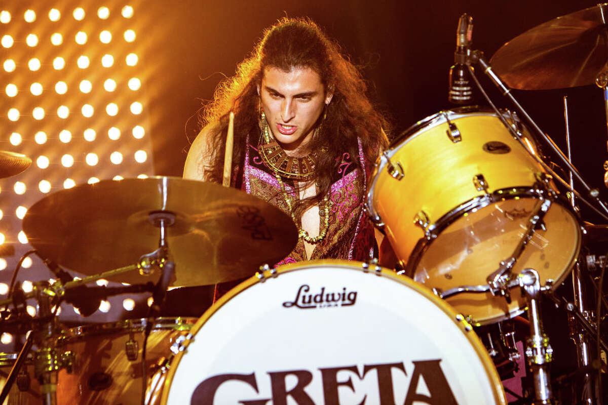 Greta Van Fleet's Danny Wagner performs live at Alcatraz in Milan, Italy on November 24, 2019.