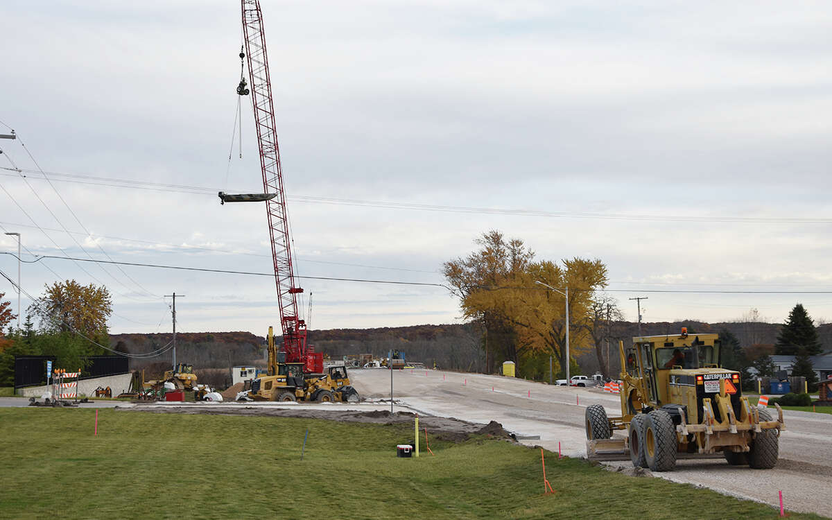 The project near the U.S. 31/M-55 intersection in Manistee Township started in mid-December 2020 and involves a complete closure of the bridge, replacement of the bridge and detour around the construction work that often means motorists follow a detour around Manistee Lake depending on their destination.