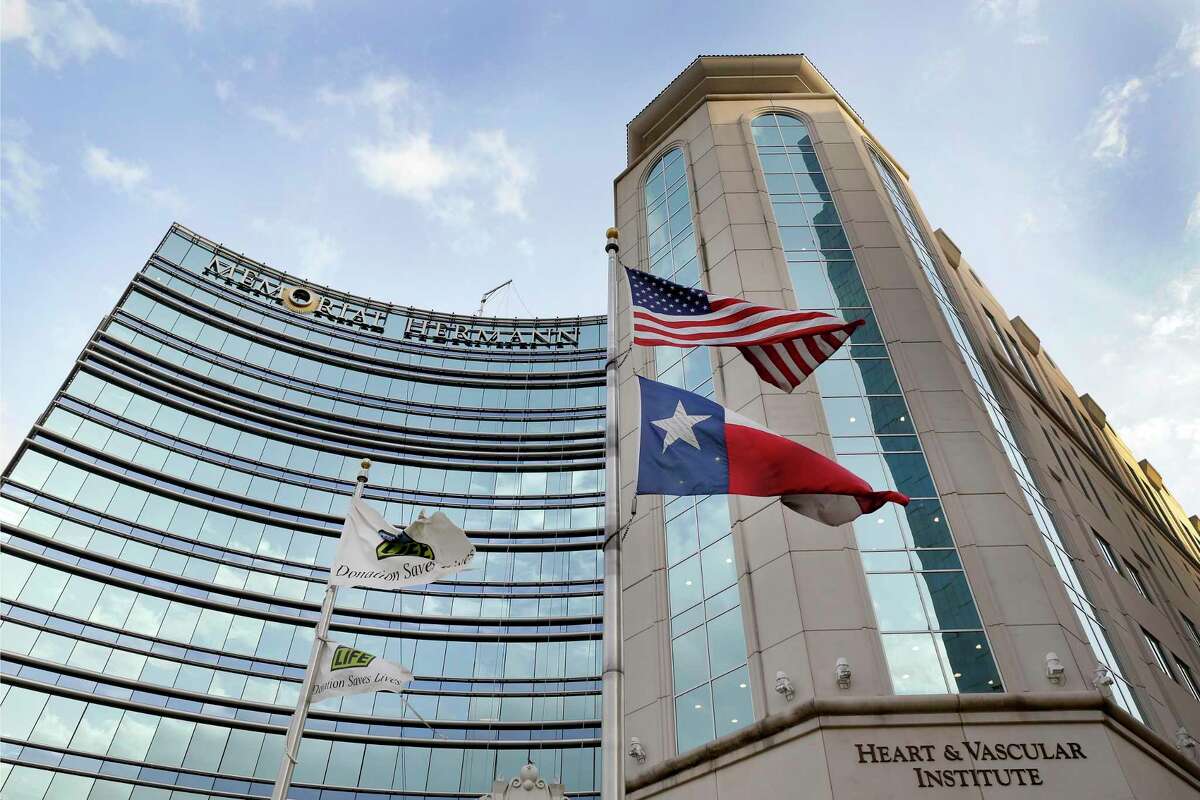 The Memorial Hermann Heart and Vascular Institute in the Texas Medical Center complex Friday, Jul. 3, 2020 in Houston, TX.