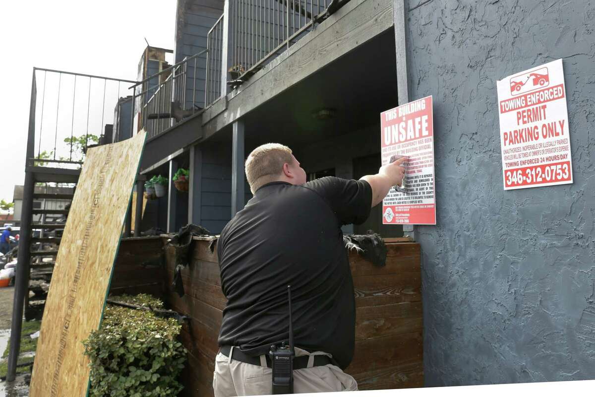 ‘State of shock’ Residents work through the aftermath of fire that