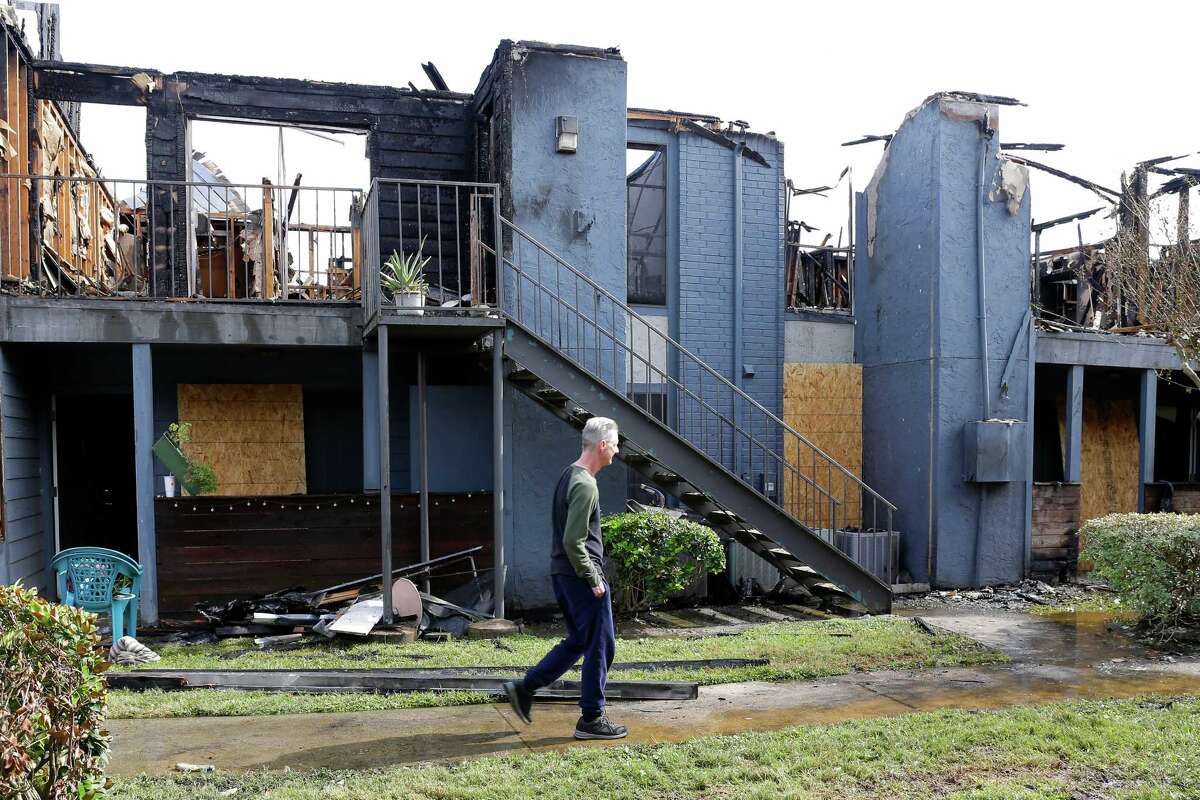 ‘State of shock’ Residents work through the aftermath of fire that