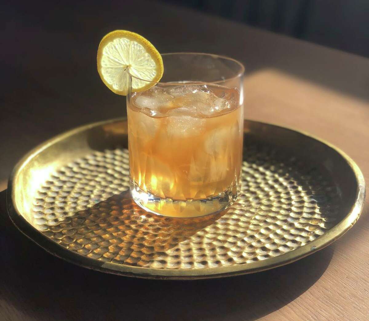 Cognac punch is a hostess hack for a festive occasion.