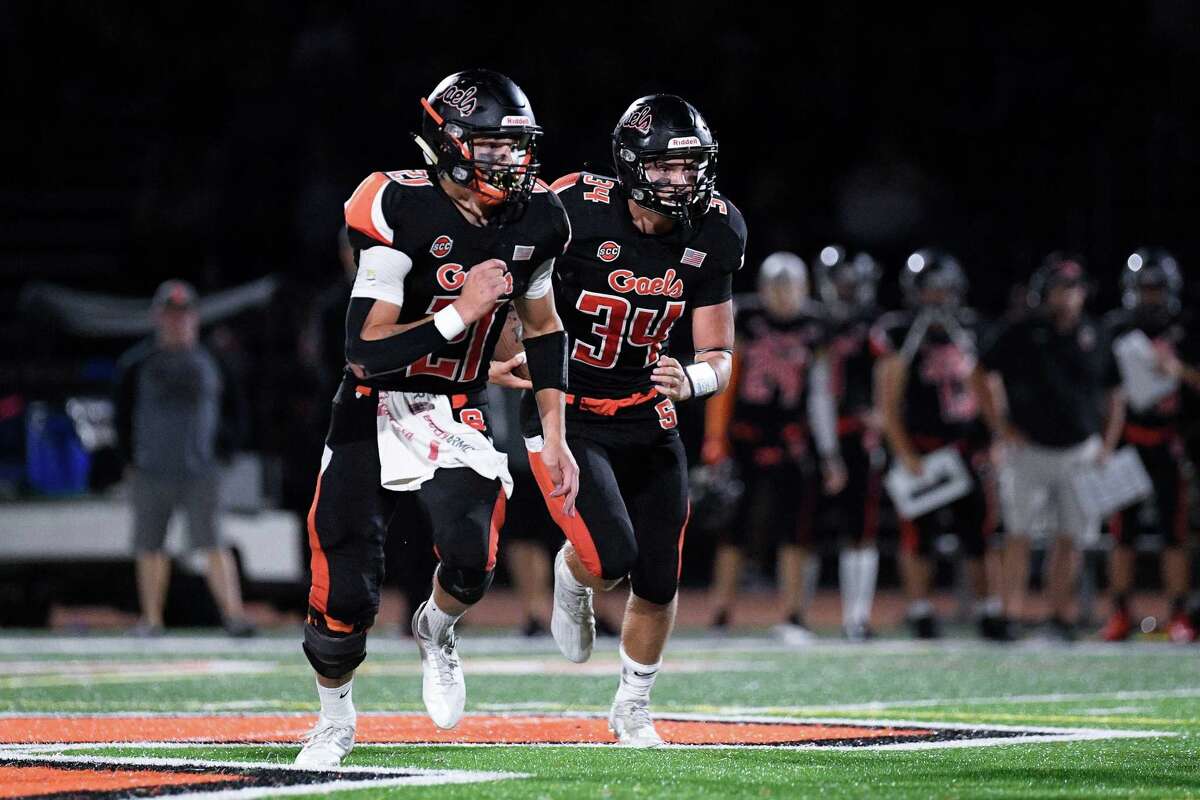 Tyler Rich, Ayden Sepkaski and Shane Santiago will lead the running attack for Shelton in its game at Cheshire.
