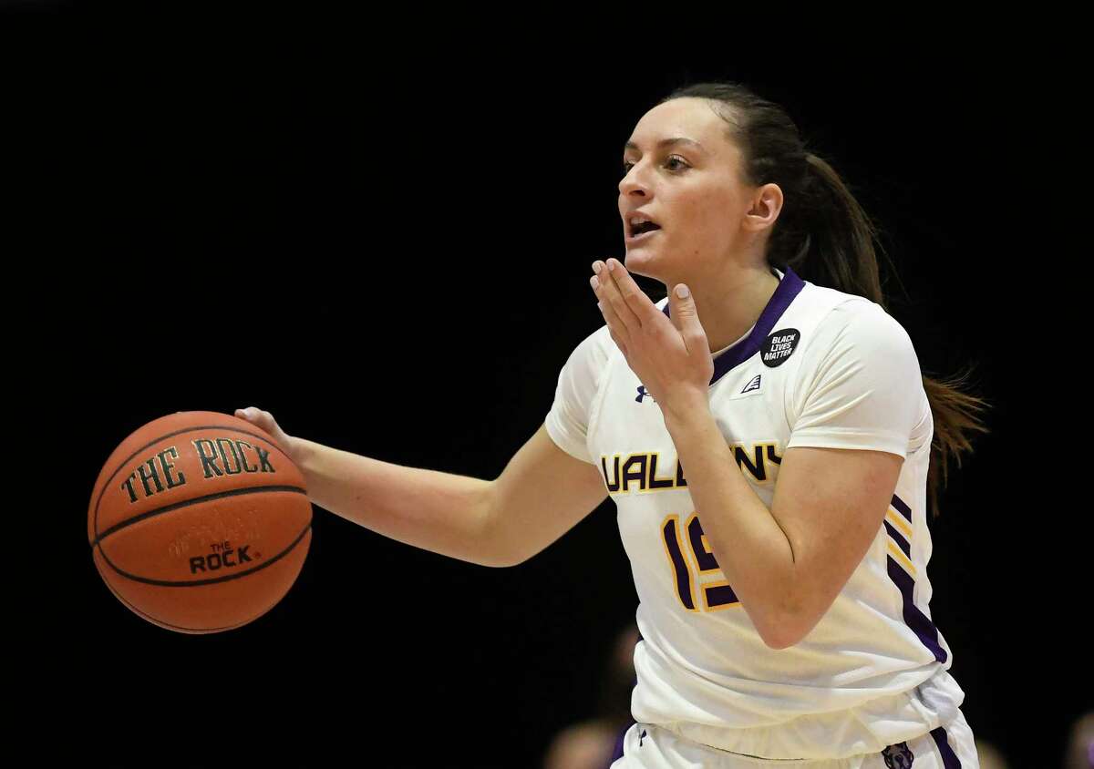 UAlbany guard Morgan Haney said the quick turnaround from the Hartford loss is good for the team.