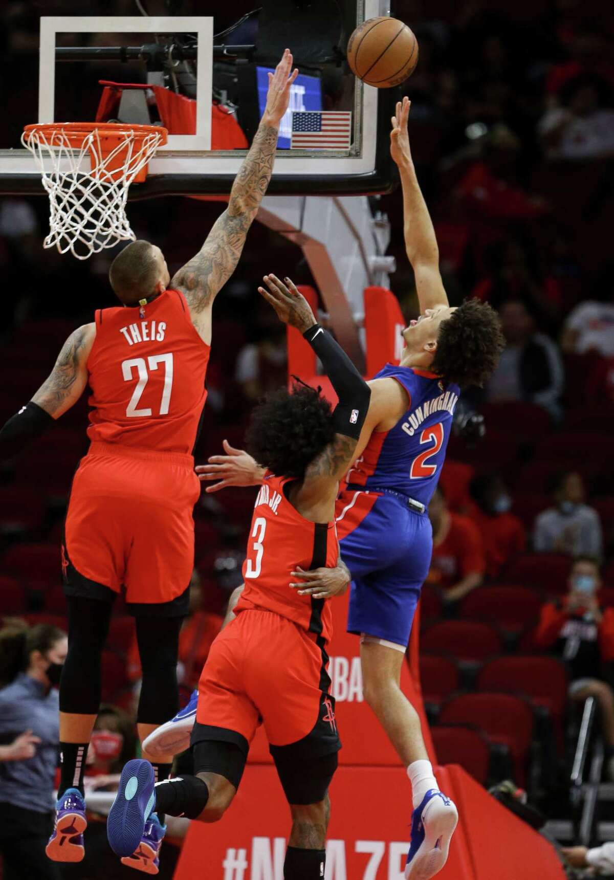 Cade Cunningham, Pistons Get Last Laugh Vs. Rockets