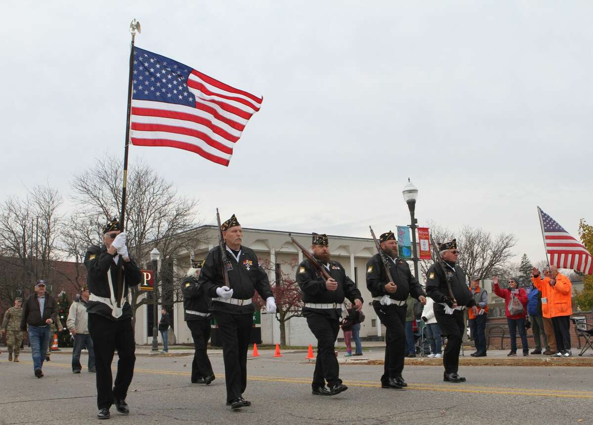 Big Rapids paid tribute to its veterans on Thursday, Nov. 11 with the return of the annual Veterans Day parade. 