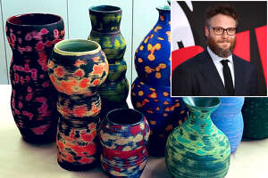 Seth Rogen donates a handmade vase of his to Stamford theatre for auction - Photo