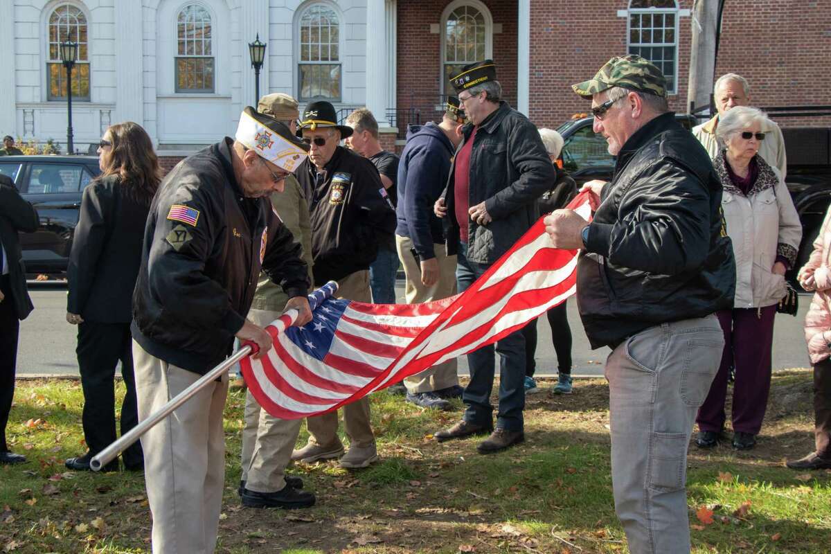 Veterans Day Wreath Ceremony in Milford