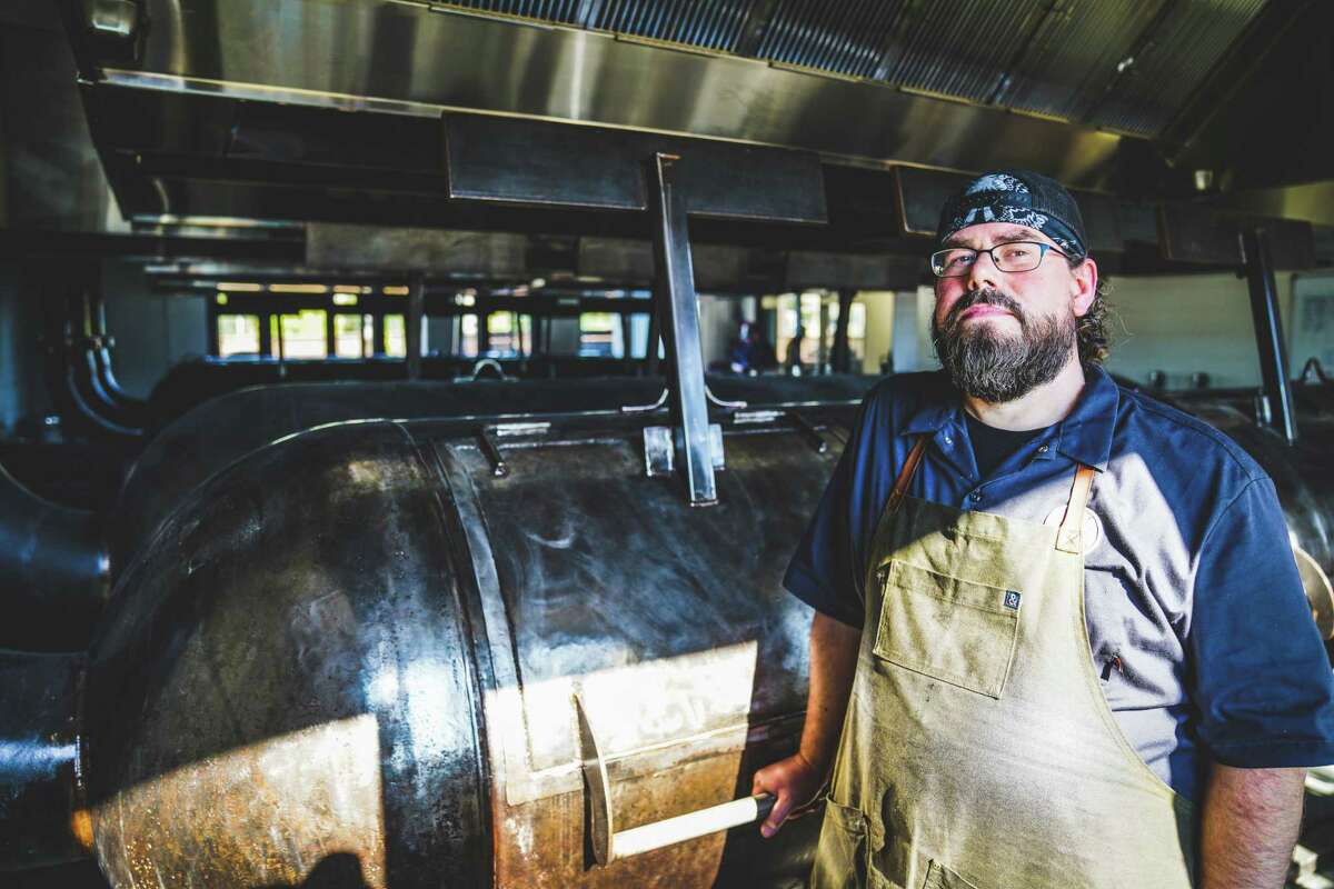 Pitmaster Willow Villarreal is out at J-Bar-M Barbecue.