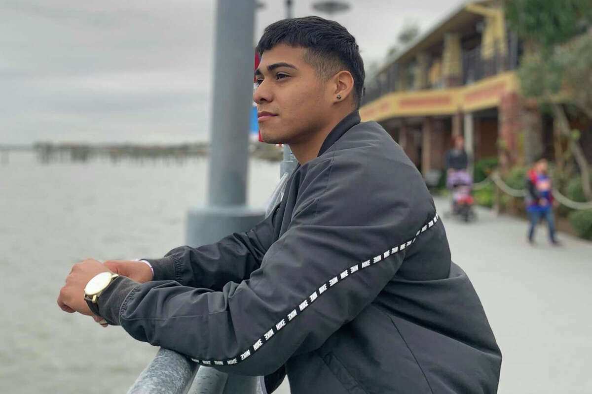 Jerson Barrondo pictured at the Kemah Boardwalk in the spring of 2020.