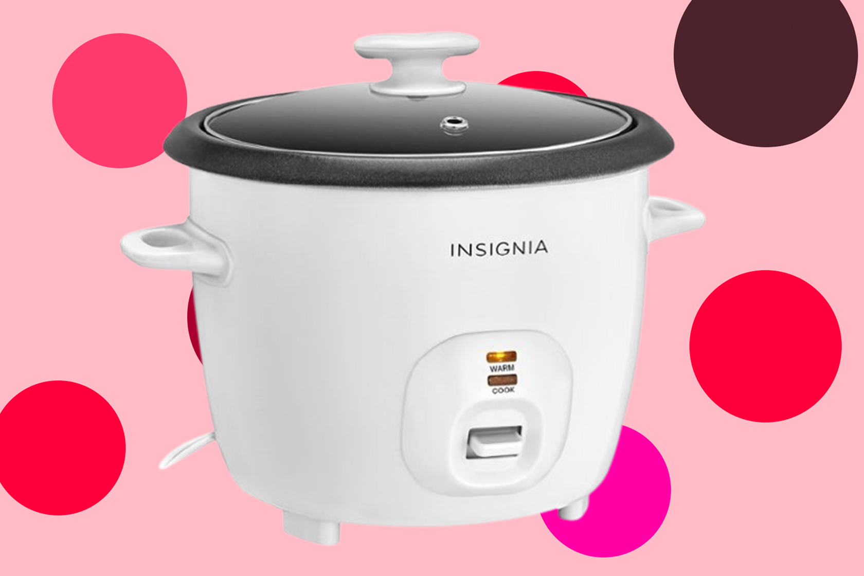 2.6-Qt Insignia Rice Cooker on sale for  $9.94  at Best Buy