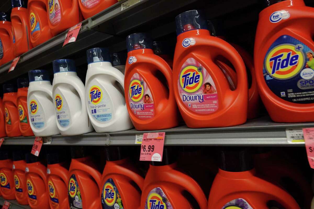 After a group of people were caught on video stealing large bottles of Tide laundry detergent from a Connecticut grocery store this week, officials say the theft is part of a larger trend.