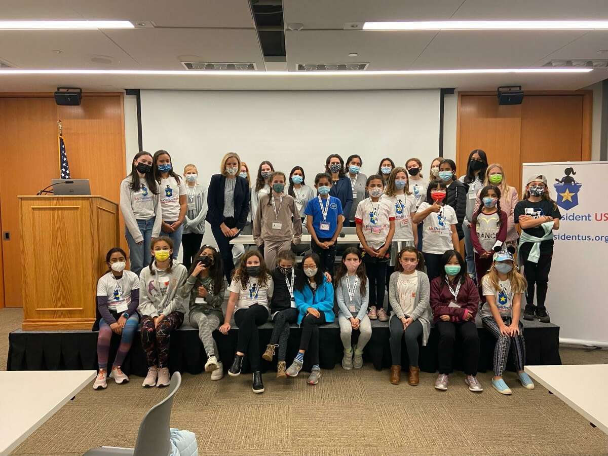 The Ms President US girls’ civic leadership program in Ridgefield recently celebrated its fifth birthday on Wednesday, Nov. 10.