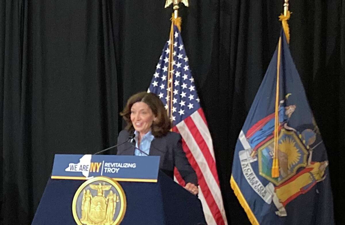 Gov. Kathy Hochul has indicated she wants to work with the Legislature to examine whether New York's bail statutes need to be tweaked.