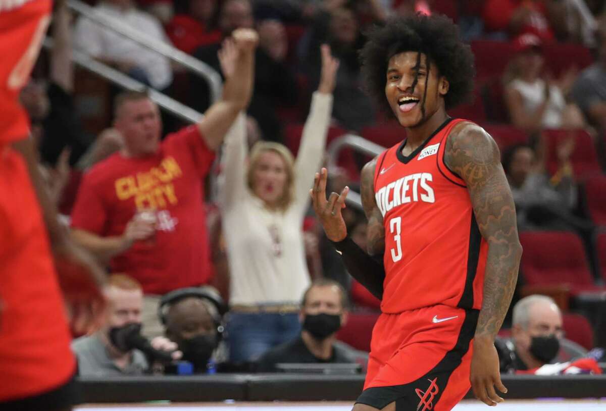 When playing against the NBA’s best point guards, the Rockets’ Kevin Porter Jr. has stopped trying to be like others and instead will play his own game he dubbed “Scoot ball.”